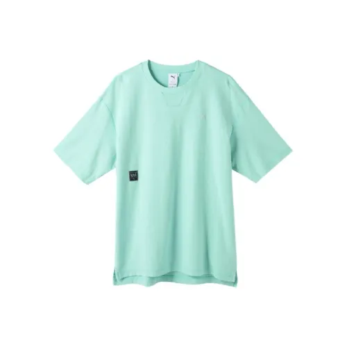 PUMA Мятно-зеленая унисекс футболка