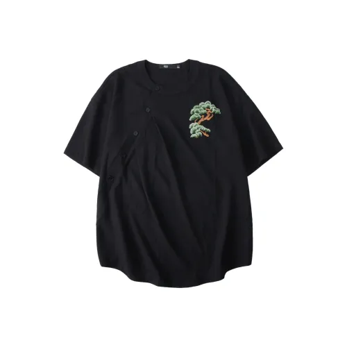 Pin Li Черные Мужские T-Рубашки