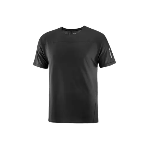 Salomon Sense Aero SS T Рубашка Мужская Темно-Черная