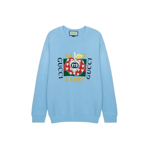 GUCCI Синий Унисекс Свитшоты