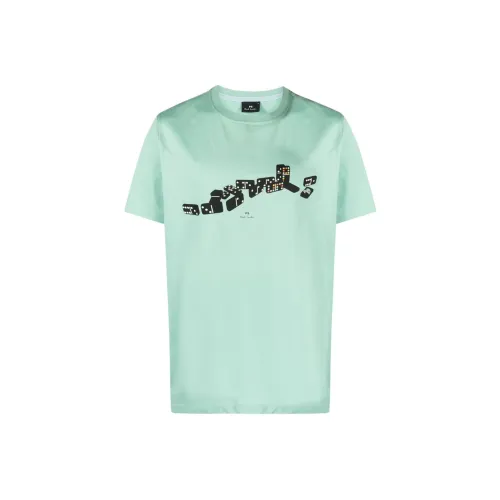 PS By Paul Smith Рубашка Мужская Зеленая