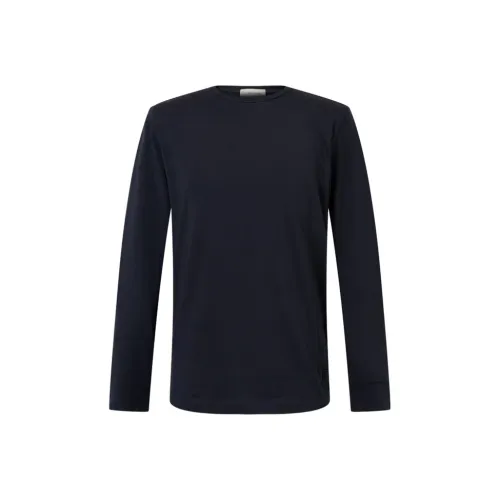Corneliani Темно-синие мужские футболки T