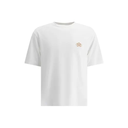 PRADA Белые Мужские T-рубашки