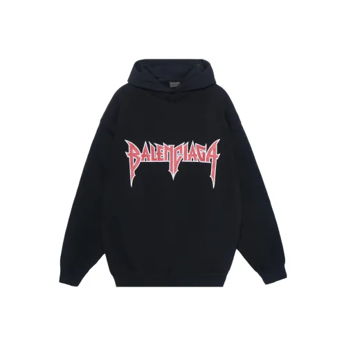Balenciaga SS23 Свитшот Регулярный крой Мужской Черный