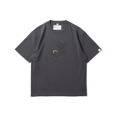 TMCAZ Темно-серый Унисекс T Рубашки