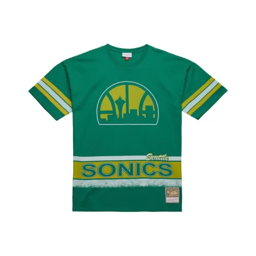 MITCHELL NESS X NBA Seattle Supersonics Футболка Мужская Зеленая
