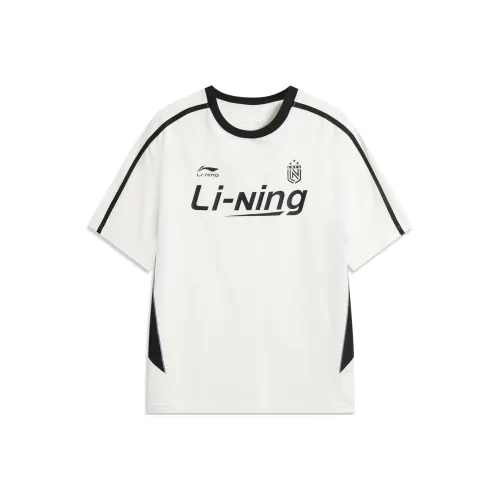 LINING Sports Life Collection T-Shirt Унисекс Айвори