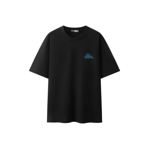 SEM R Cooling Sensation Technology 25SS Рубашка Мужская Черная Белая