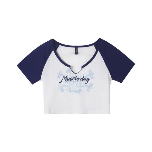 Muscle Dog Женские футболки