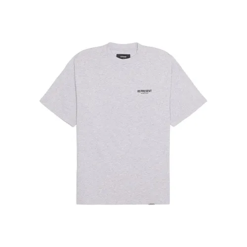 REPRESENT Серый Мужская T-Рубашка