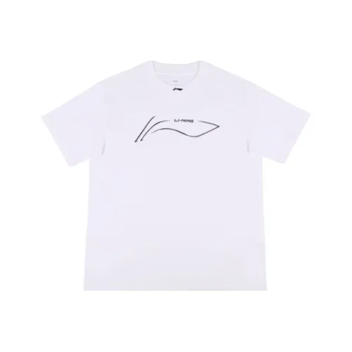 LINING Белая Унисекс Футболка