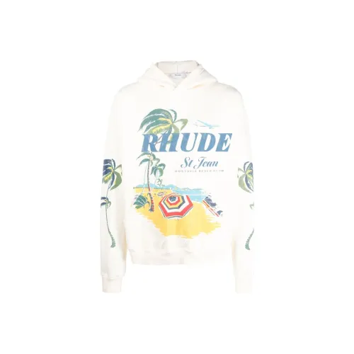 RHUDE Белый Мужской Свитшот