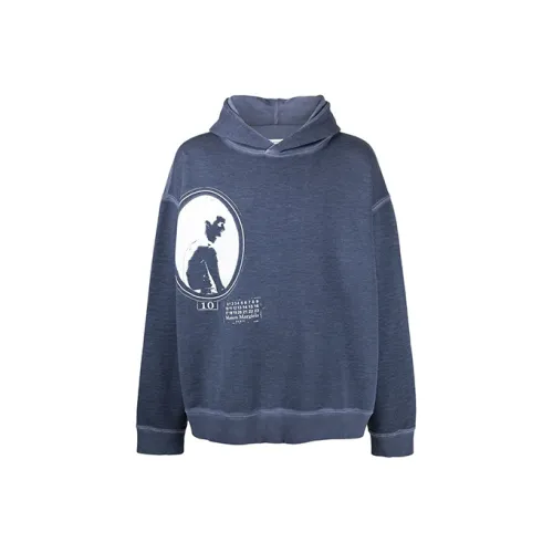 Maison Margiela Синий Мужские Свитшоты