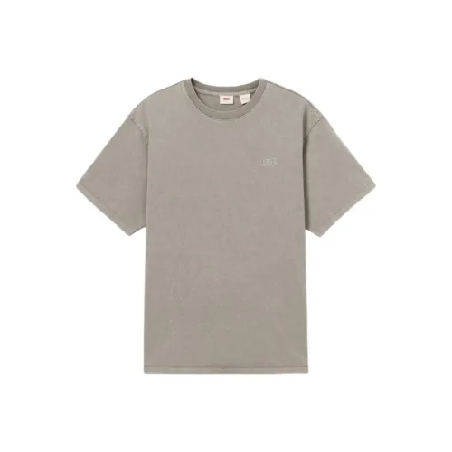 Levi's T-рубашка мужская серая и зеленая