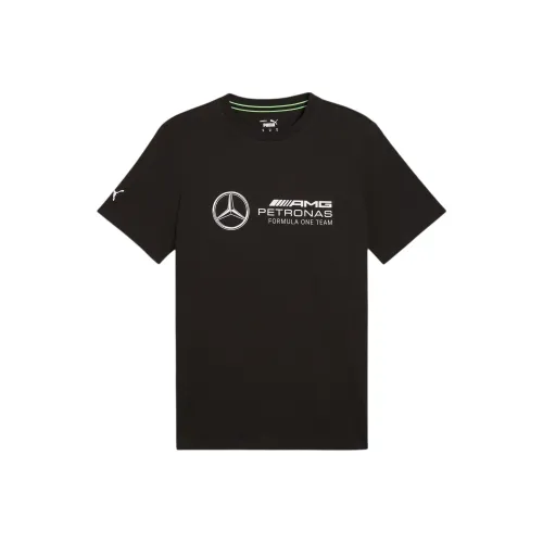 PUMA Mercedes AMG Petronas F1 Черные Мужские Футболки