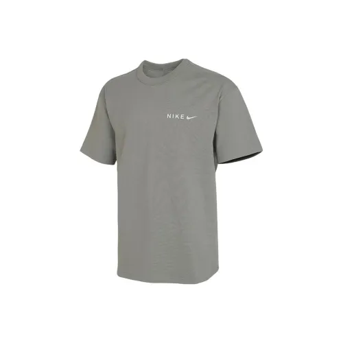 Nike Essentials T-Shirt Мужская Серый Зеленый
