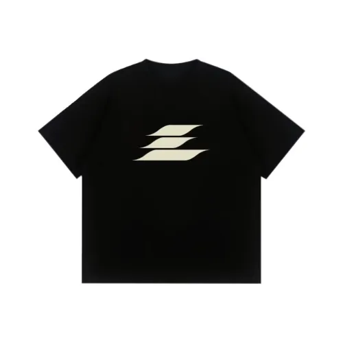 BLACK AT Модный Essential T-Рубашка Унисекс