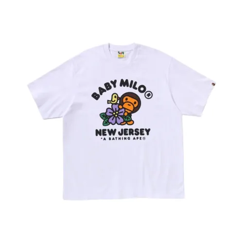 A BATHING APE T-Shirt Мужской Белый