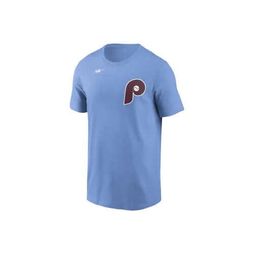 nike T-рубашка Philadelphia Phillies PHILLIPS Мужская Светло-синяя
