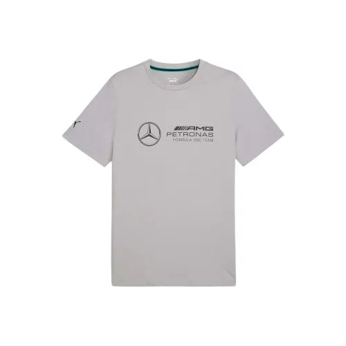PUMA Mercedes AMG Petronas F1 SS24 T Рубашка Мужская Серого цвета