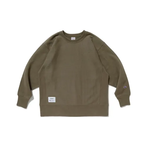 Champion x WTAPS Оливковый Унисекс Толстовки