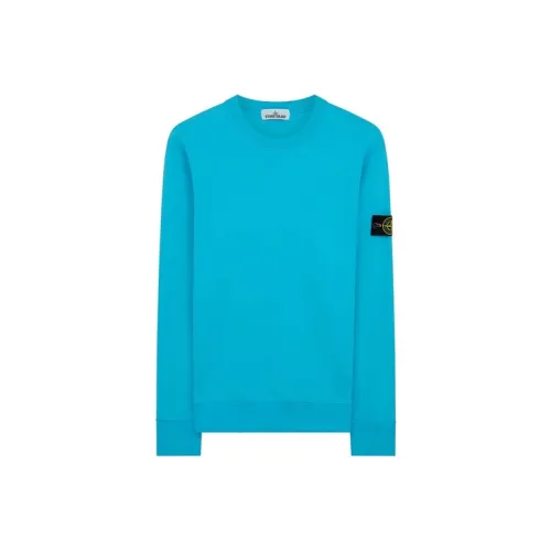 STONE ISLAND Толстовка Мужская Бирюзовая