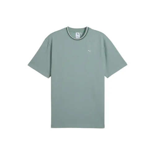 PUMA Зеленые Мужские Футболки