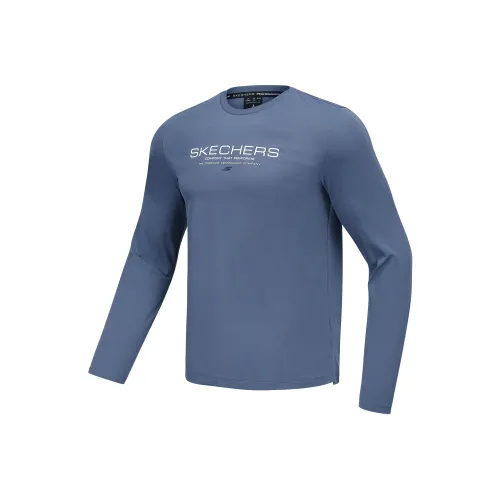 Skechers Индиго/0479 Мужская T-рубашка