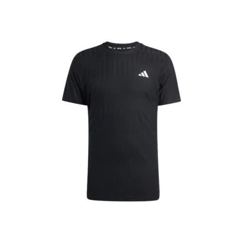 Adidas Tennisairchill Climacool+ FreeLift T Рубашка Мужская Черная