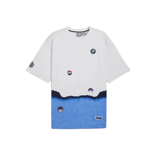 PUMA T-Shirt Летний Мужской Серебряный Mist