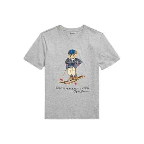Polo Ralph Lauren T-Shirt Мужская Серого цвета