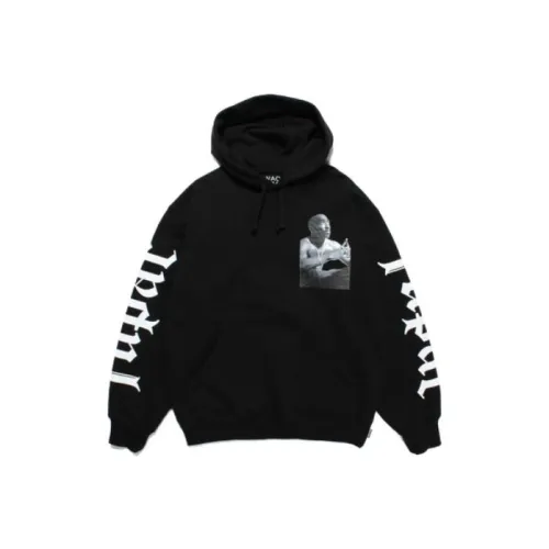 WACKO MARIA Совместное издание WACKO MARIA x 2PAC SS23 Черные мужские толстовки