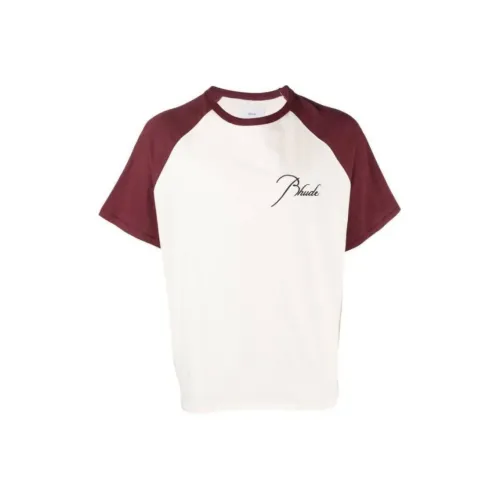 RHUDE Белая Мужская T-Рубашка