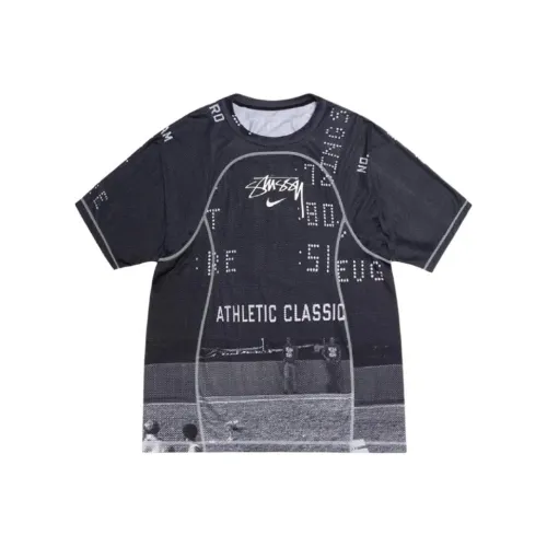 Nike x Stussy T-Shirt Унисекс Черный