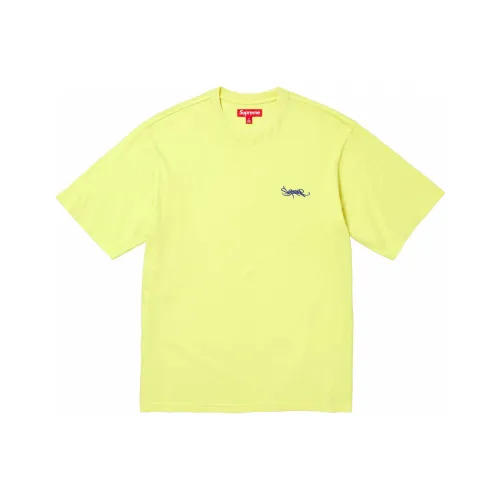 Supreme SS24 Week6 WASHED Label S S Топ T Shirt Unisex