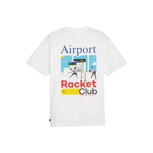 PUMA House of Graphics Collection T-Shirt Мужской Белый