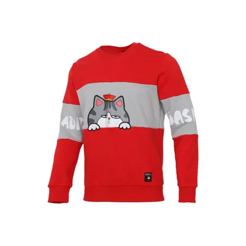 ADIDAS NEO Толстовка Мужская Красная