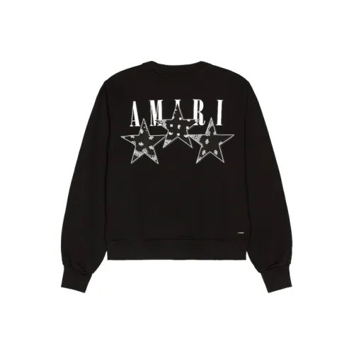 AMIRI Мужские черные свитшоты