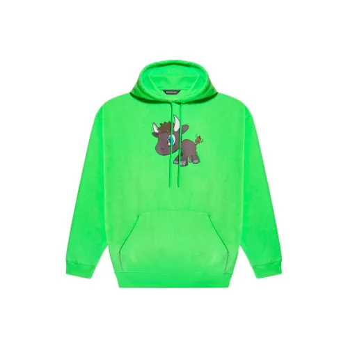 Balenciaga SS21 Свитшот Унисекс Зеленый