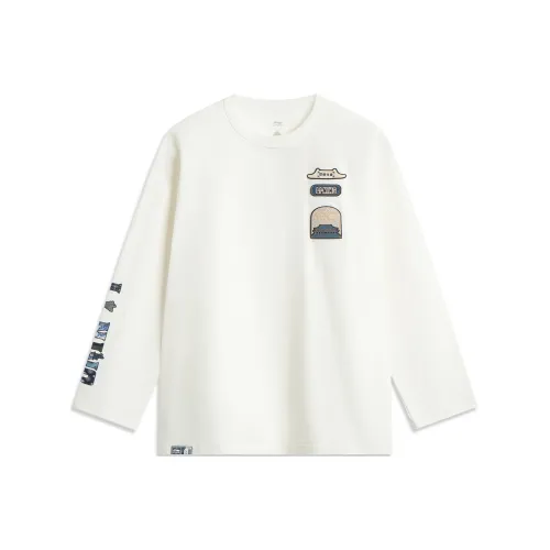 LINING x Forbidden City LIANMINGKUAN Rijin Doujin Collection T-Shirt Унисекс Белый