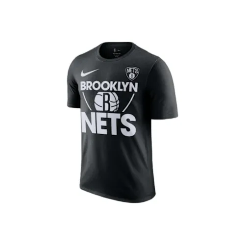 Nike x NBA Brooklyn Nets T-Shirt Мужской Черный