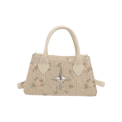 S.REPHEN Вязаные ткани Через плечо Одно плечо Сумка Унисекс Белый Хаки