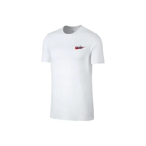 Nike Белый 100 Мужская T-рубашка