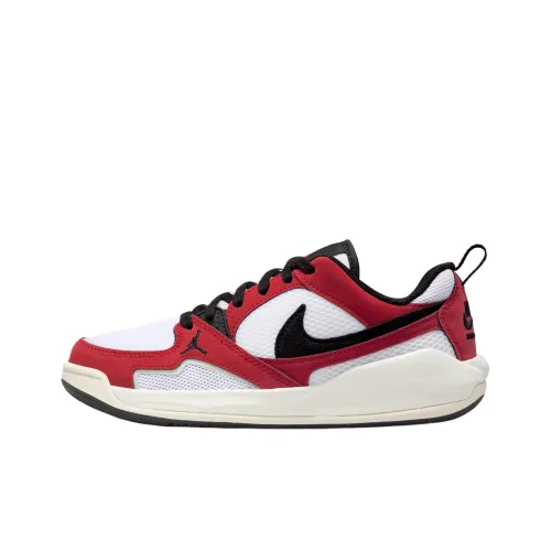 Джордан CMFT Era Устойчивый к истиранию Низкий Топ Детские Лайфстайл Кроссовки Красный Белый