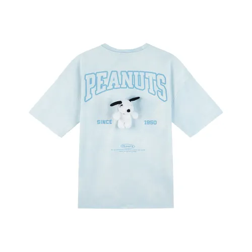 FUN X Snoopy SS24 T Рубашка Унисекс Frosted