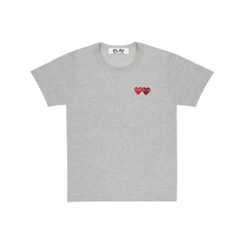 CDG Play Серый Унисекс Т-рубашка