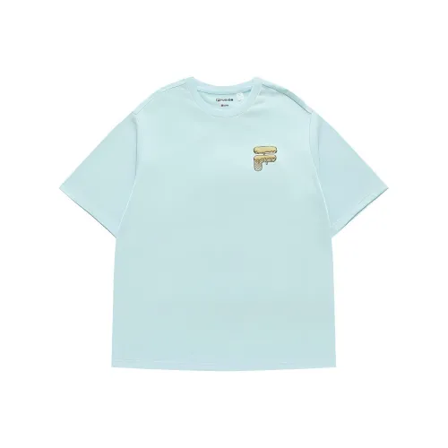 FILA FUSION T-Shirt Унисекс Cyan Light Blue