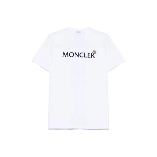 MONCLER Белая Мужская T-рубашка