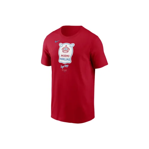 Рубашка Nike T Miami Marlins Мужская Красная