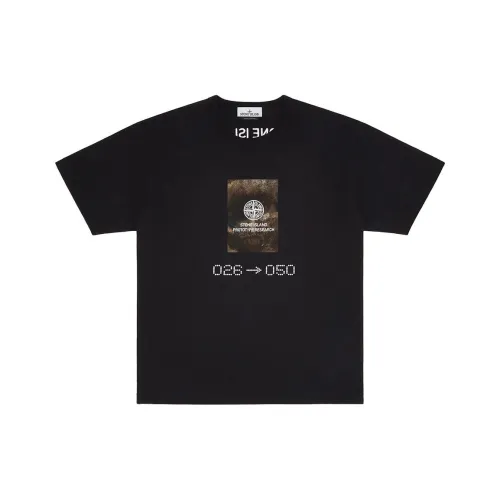 STONE ISLAND SS24 Prototype Research Series Черная унисекс рубашка T